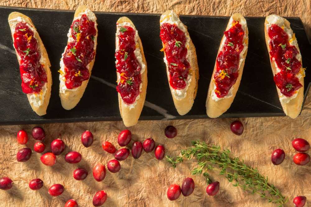 Cranberry Crostini