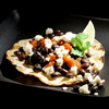 Black Bean Tostadas with Queso Fresca