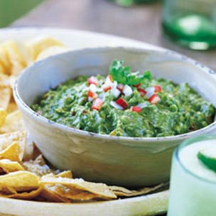 Guacamole with Corn Chips
