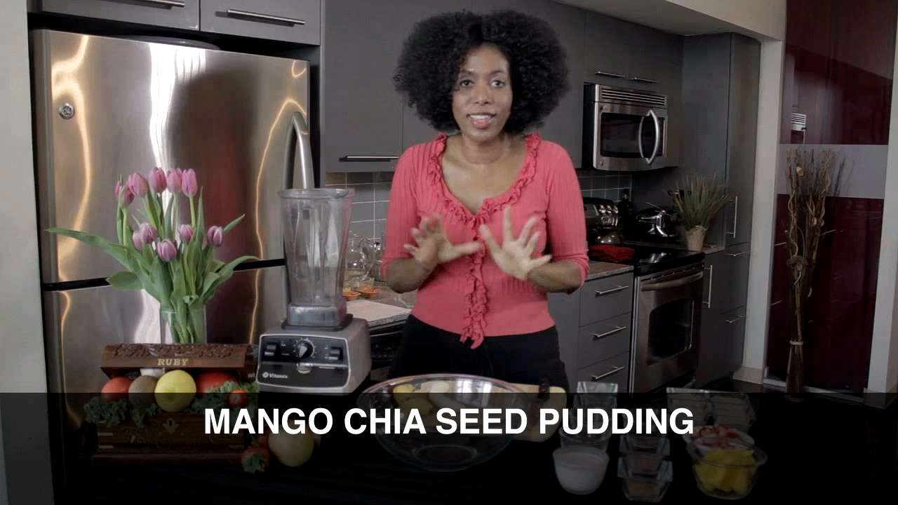 Mango Chia Seed Pudding