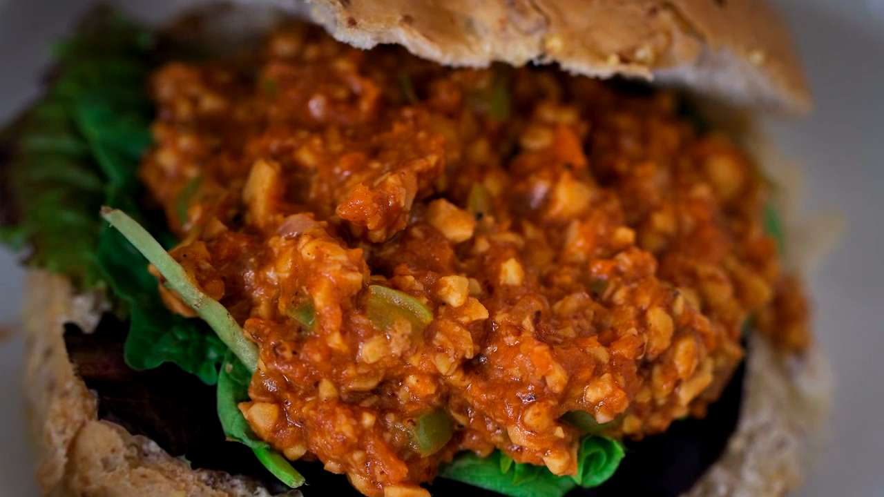 Gluten-Free Tempeh Sloppy Joes