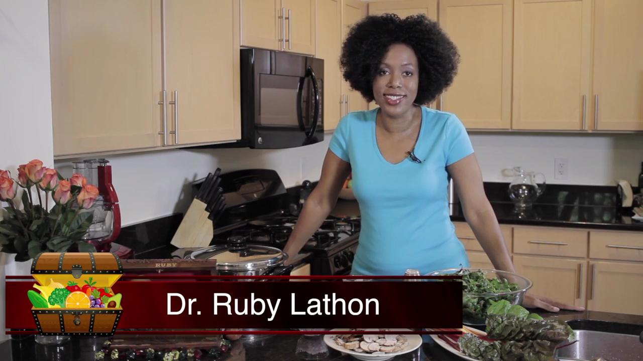 Creamed Mushroom Chard