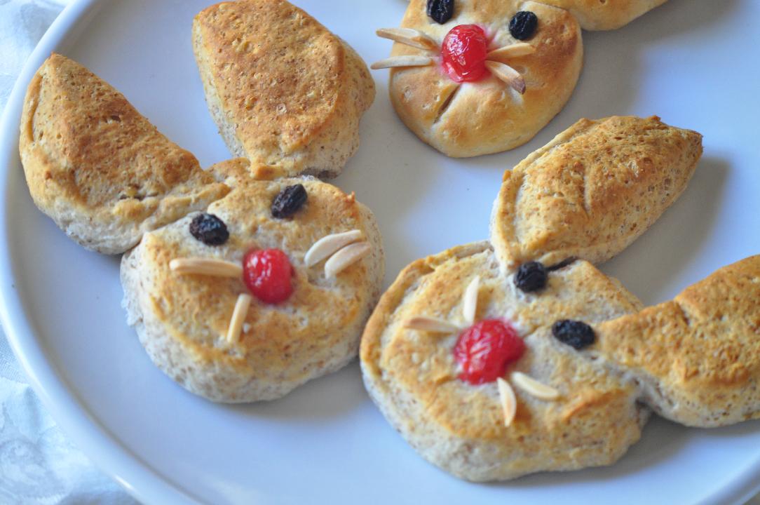 Easy Bunny Biscuits for Easter