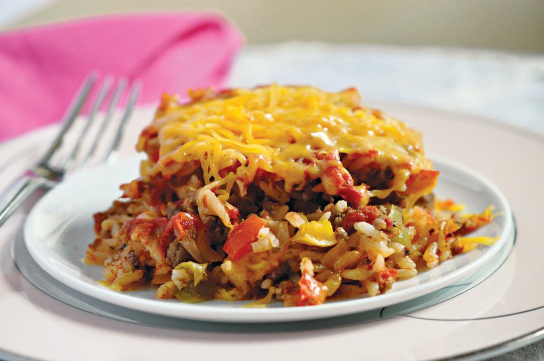 Deconstructed Stuffed Pepper Bake