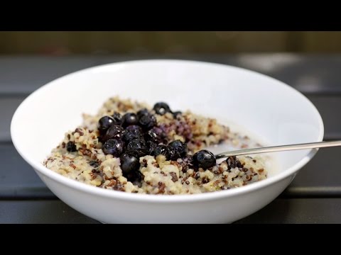 Blueberry Quinoa Porridge