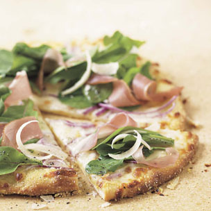 Arugula and Prosciutto Pizza