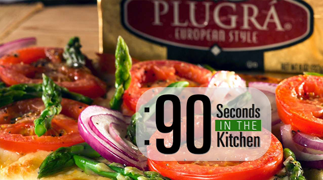 90 Second Lemon Rosemary Asiago Butter