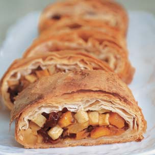 Autumn Fruit Strudel