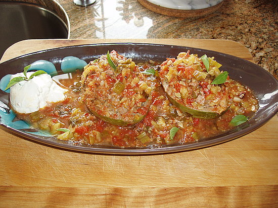 Stuffed Avocado Squash