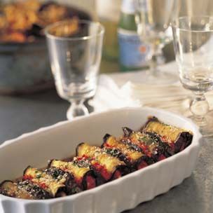 Baked Eggplant Rolls Recipe