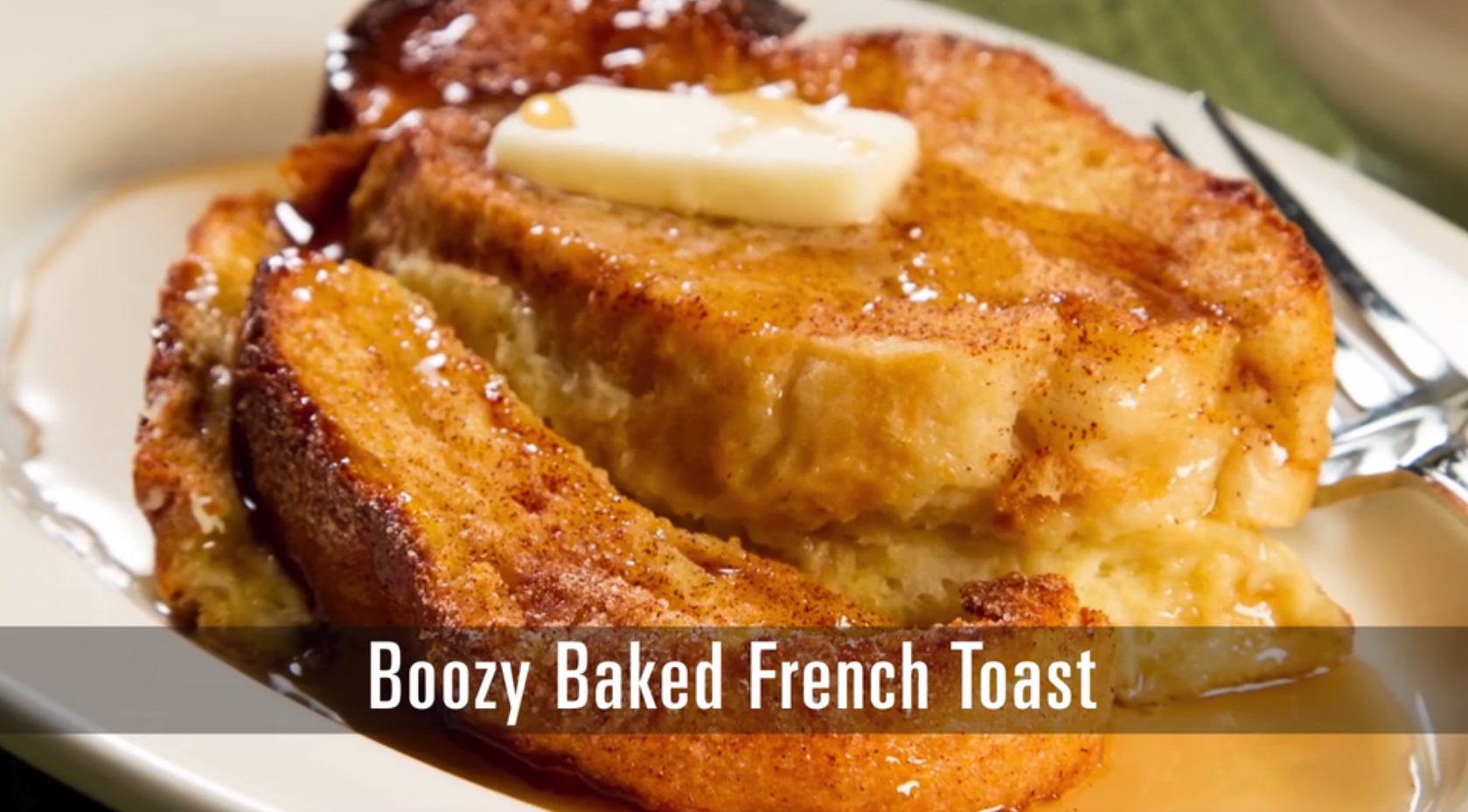 This indulgent breakfast recipe is designed to be made the night before to save you time in the morning. With Irish cream, maple syrup, and loads of butter, you might still be up late because you refuse to leave the table.