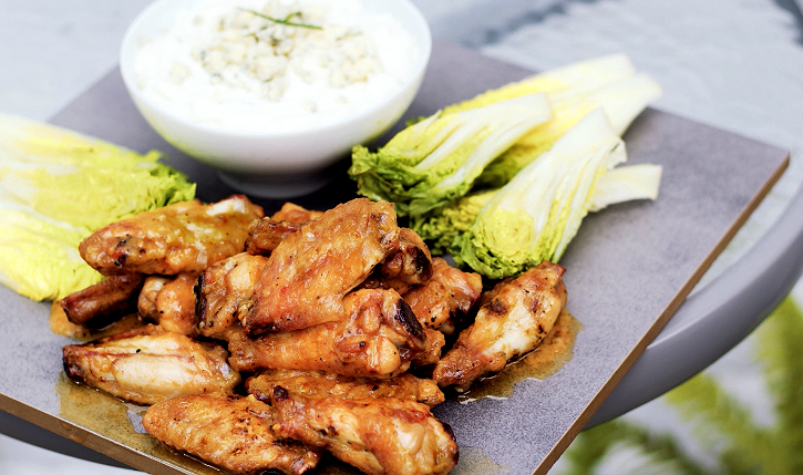 Perfect Grilled Buffalo Wings