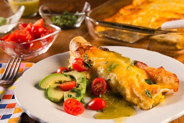 Cheesy Breakfast Burrito Casserole