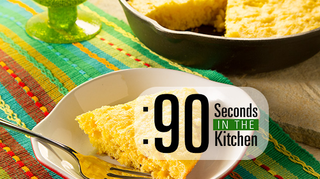 90 Second Craveable Cornbread