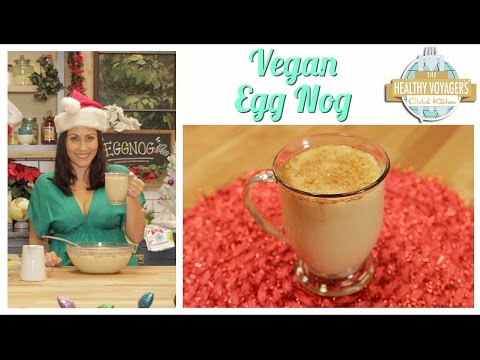 Vegan Holiday Spice Eggnog