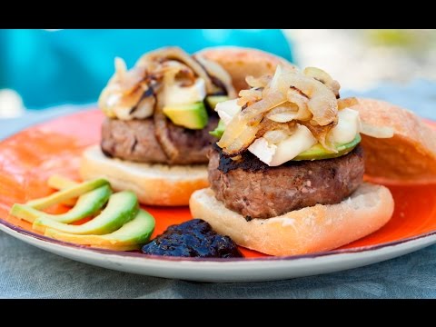 Spicy Berry-Turkey & Brie Sliders