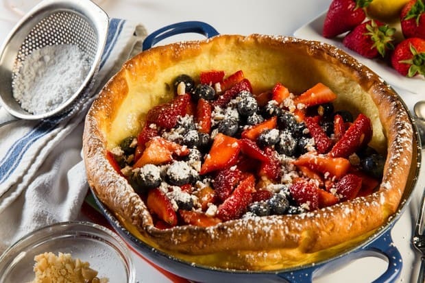 Dutch Baby with Berries