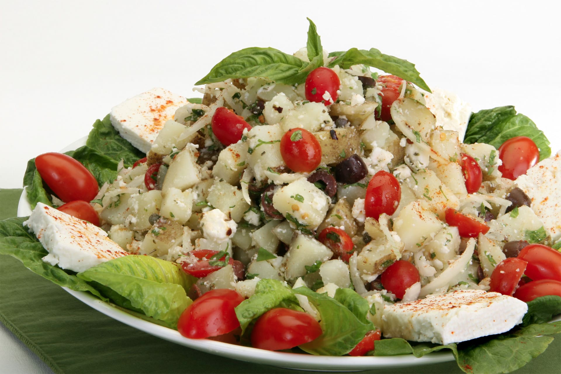 Feta, Tomato and Caper Potato Salad