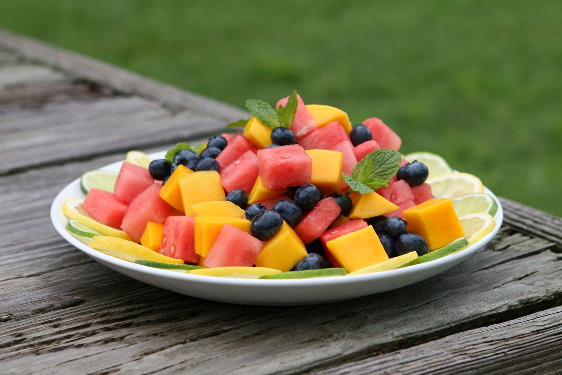 Florida Fruit Salad with Lime and Honey