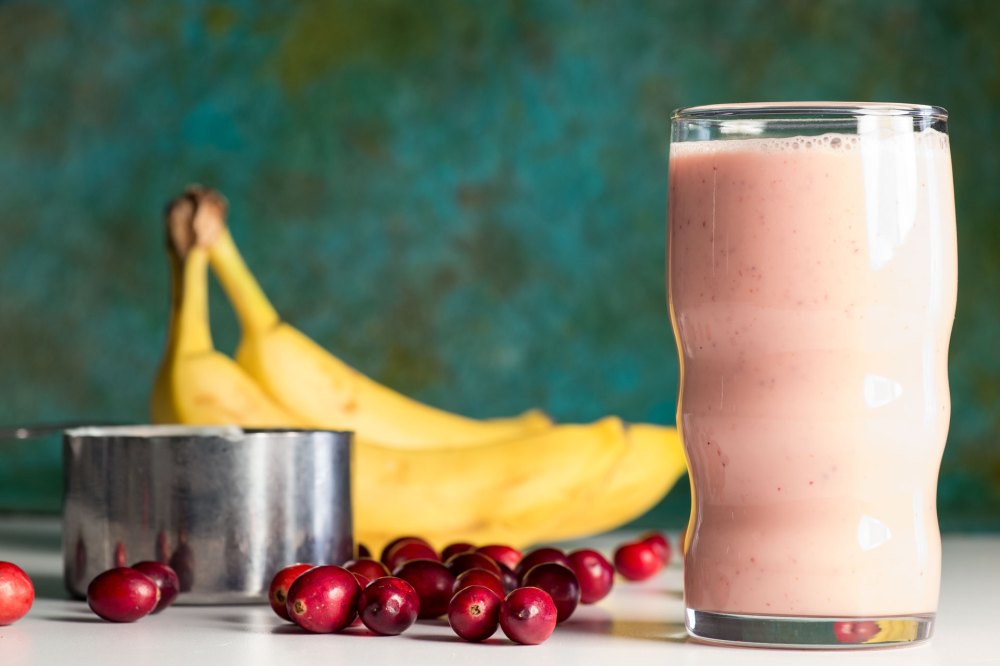 Fresh Cranberry Orange Smoothie