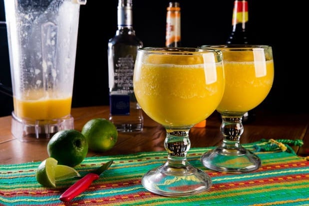 Golden Peach Margarita