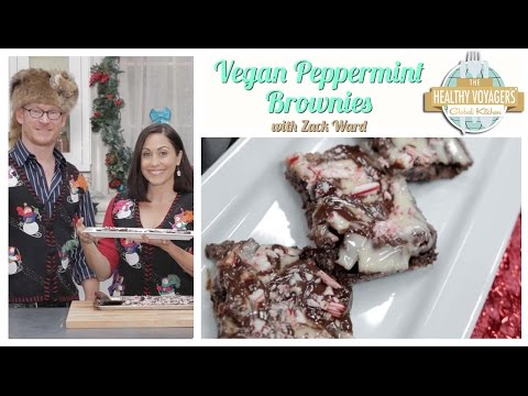 Vegan Peppermint Brownies Recipe with Zack Ward, A Christmas Story's Scut Farkus