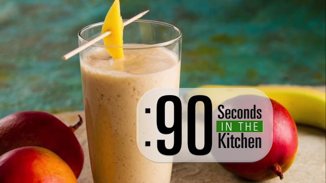 90 Second Mango Banana Lassi