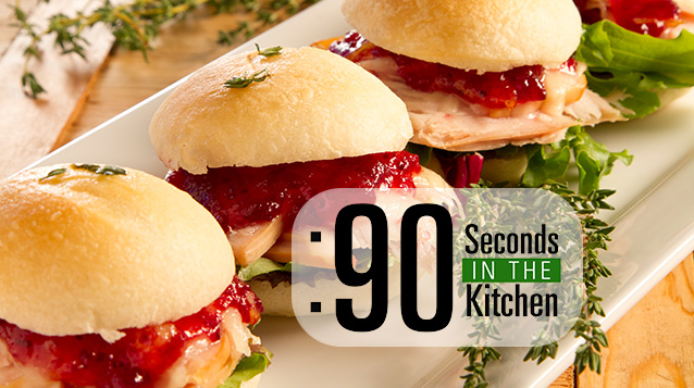 90 Second Mini Turkey Sliders