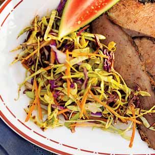 Molasses-Cider Coleslaw