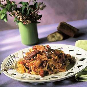Pappardelle with Red Wine-Stewed Duck