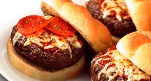 Pizza Slider Burgers