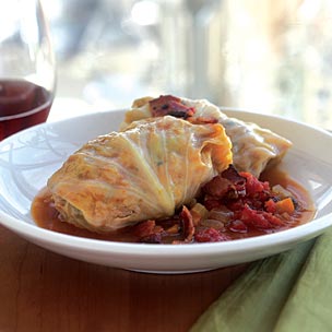 Pork Stuffed Cabbage Rolls