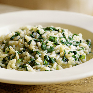 Risotto with Spinach