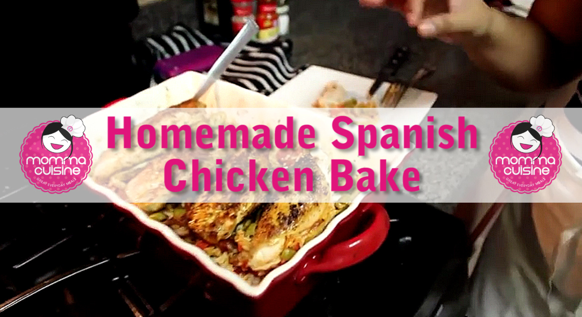 Homemade Spanish Chicken Bake