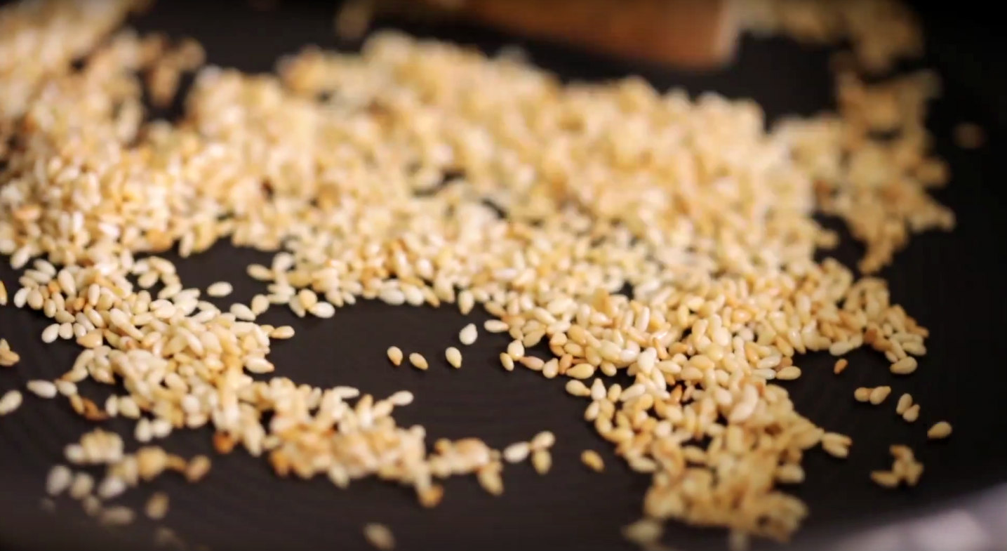Toasting Sesame Seeds