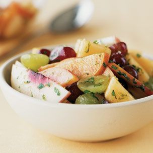 Summer Fruit with Lime Mint Sugar