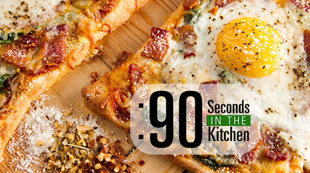 90 Second Sunrise Pizza