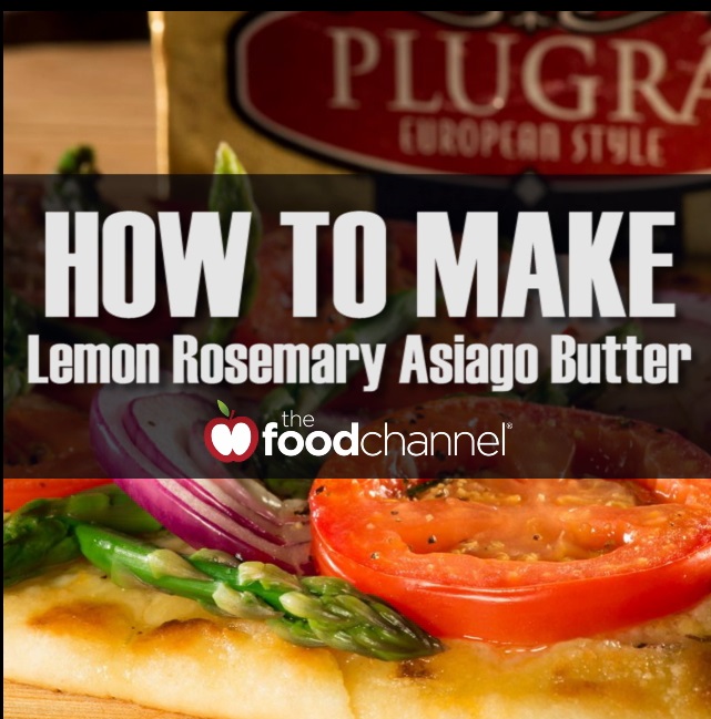 Quick Lemon Rosemary Asiago Butter
