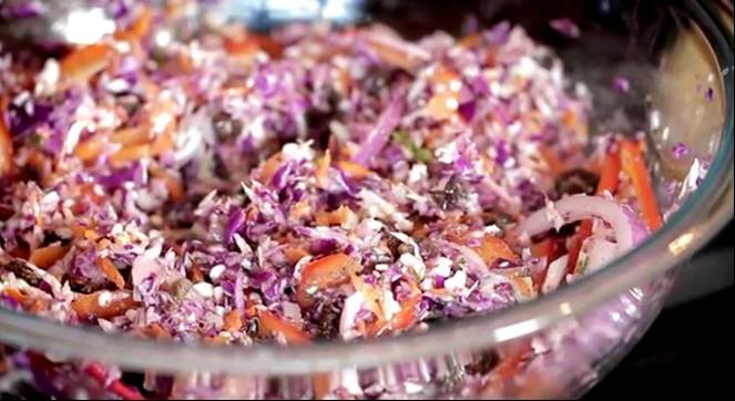 Ruby�s Zesty Dill Coleslaw