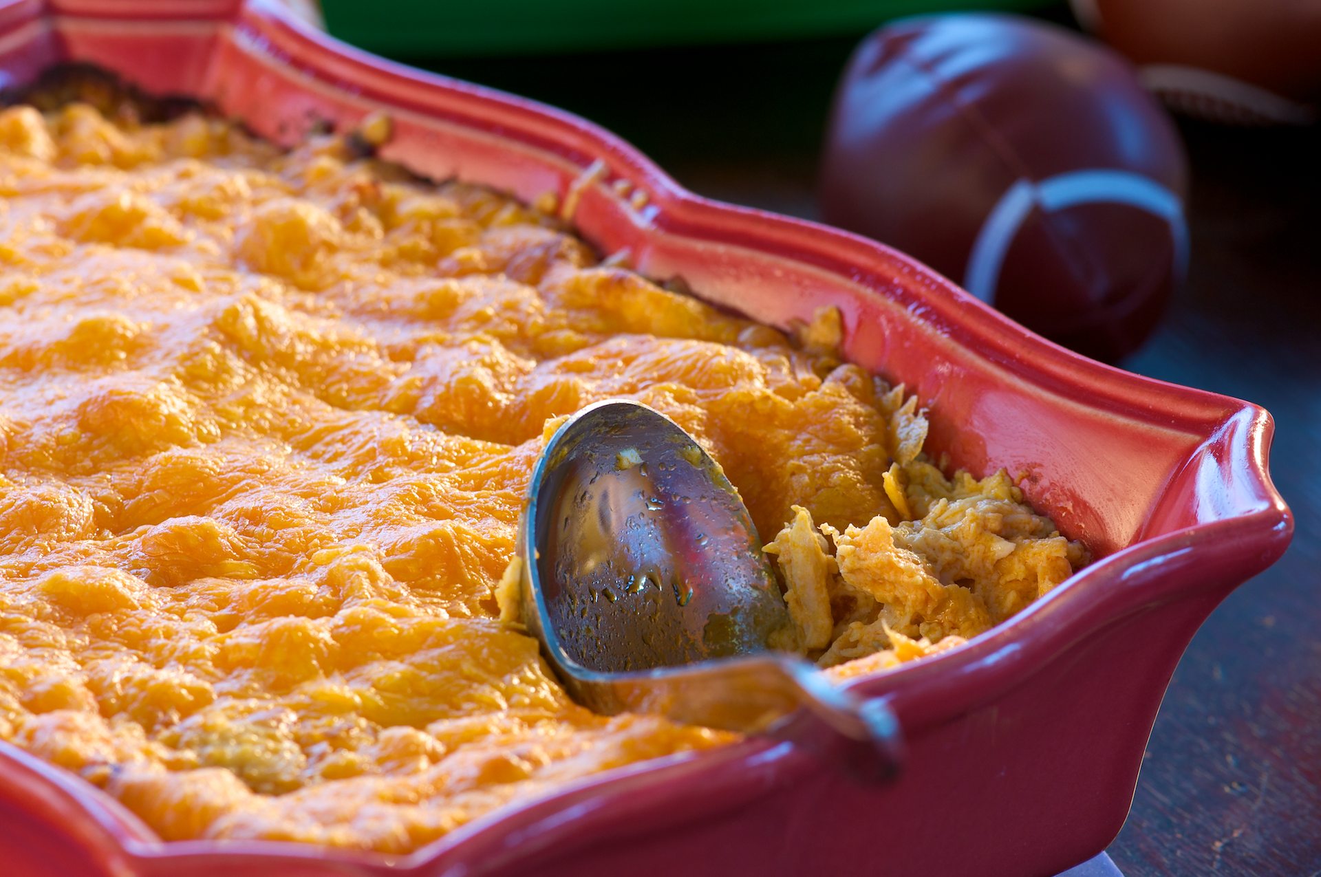 Buffalo Chicken Cheesy Dip