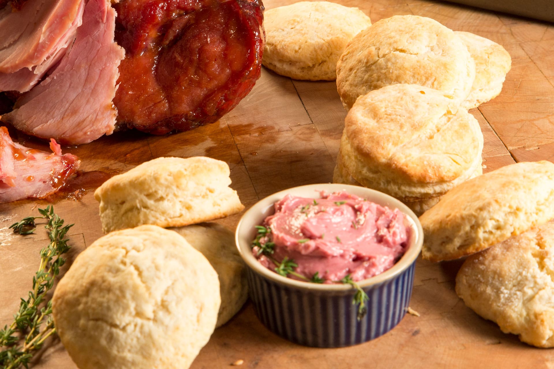 The key to making featherlight biscuits is minimal handling of the flaky, crumbly dough. They’re unbelievably easy to make, bake in minutes and are a perfect addition to a savory dinner or an afternoon snack.