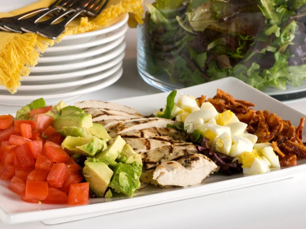 photo of fresh cobb salad