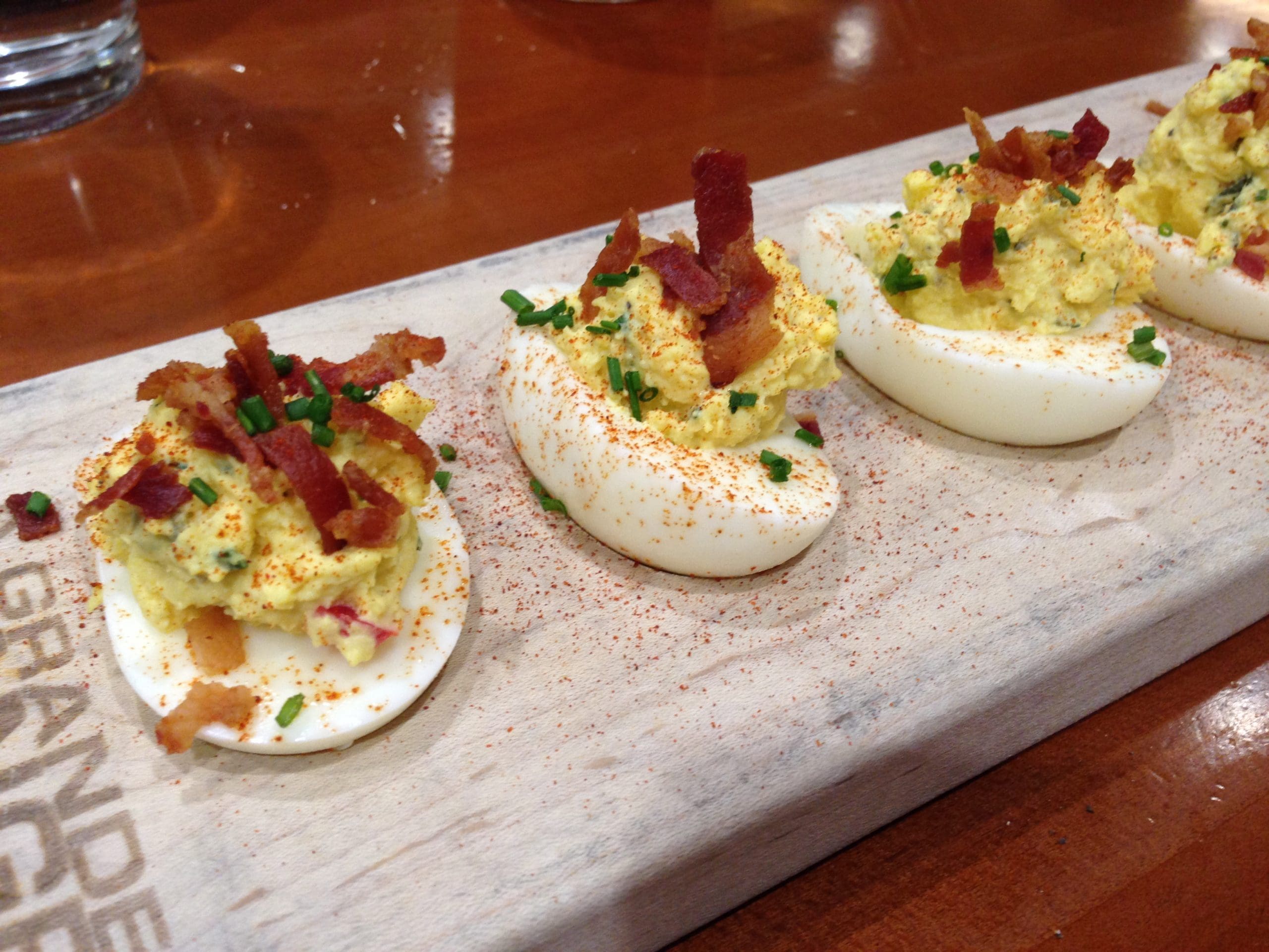 Deviled Eggs: A distinctive appetizer from Chelsea's Kitchen