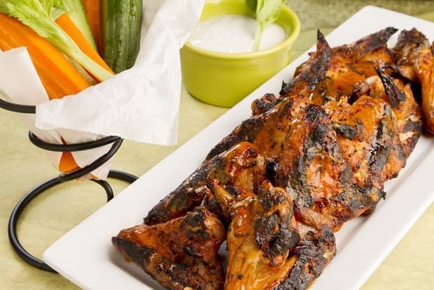 Grilled Buffalo Wings