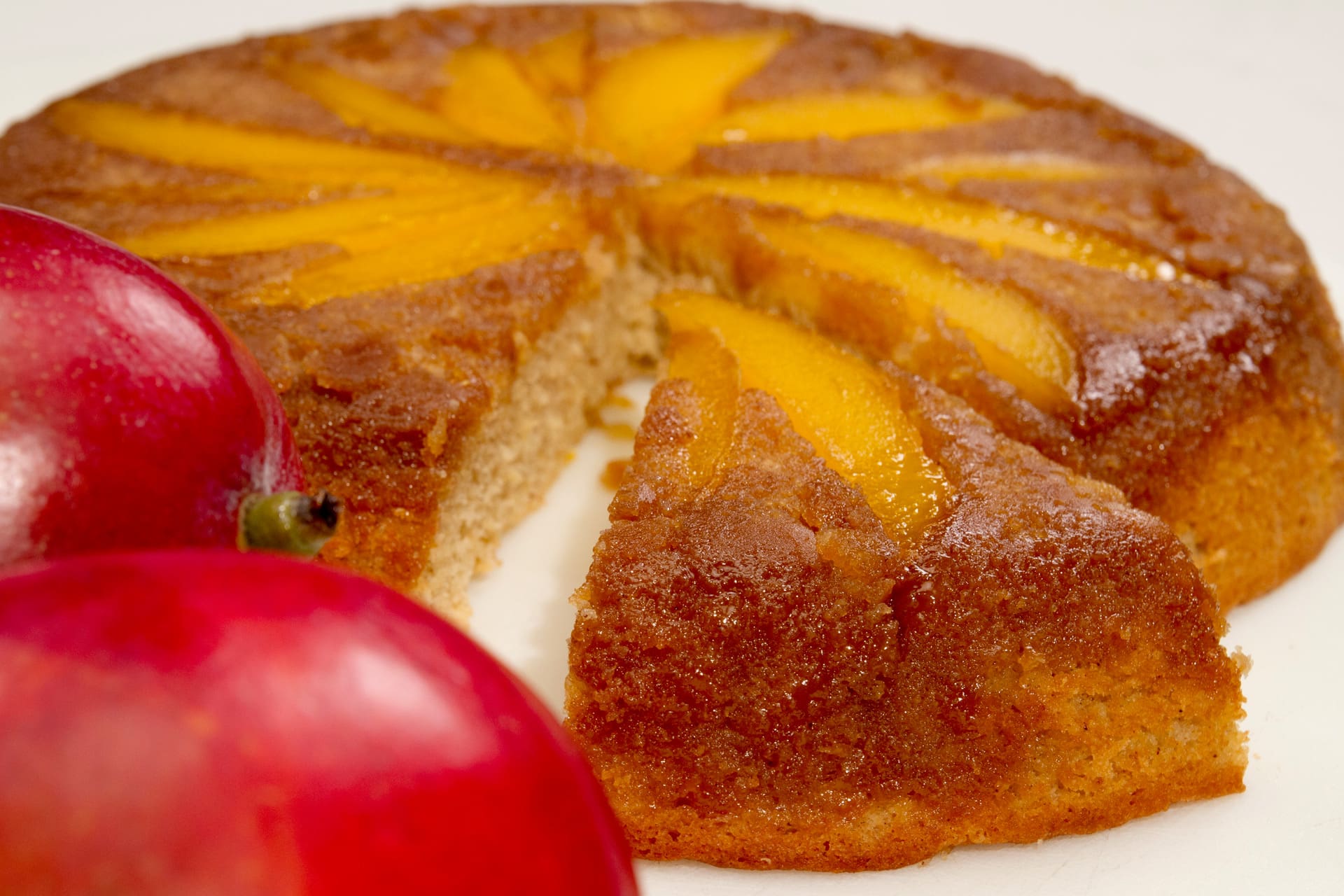 Mango Upside Down Cake