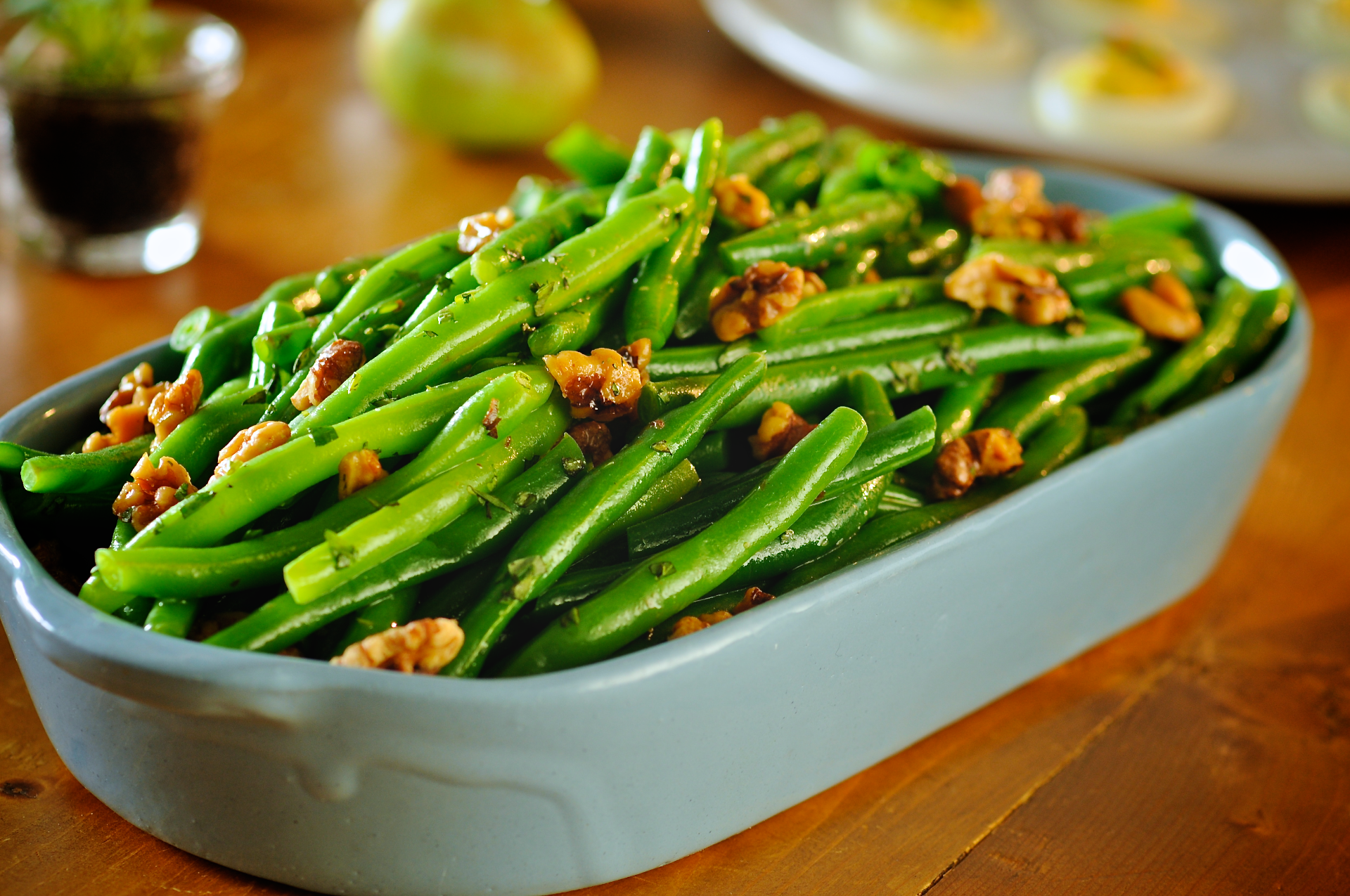 Walnut Tarragon Green Beans