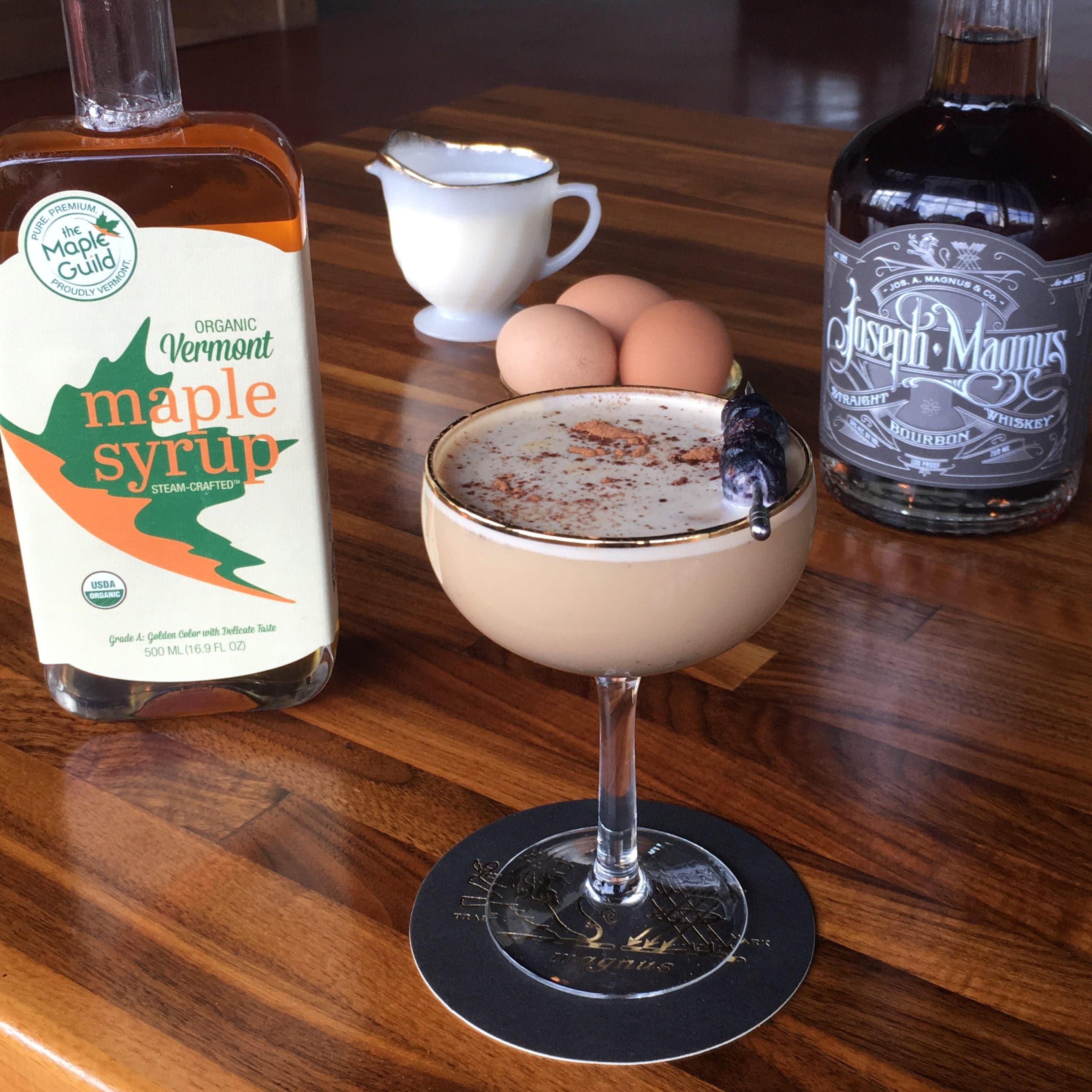 French Toast Flip Cocktail by Joseph Magnus