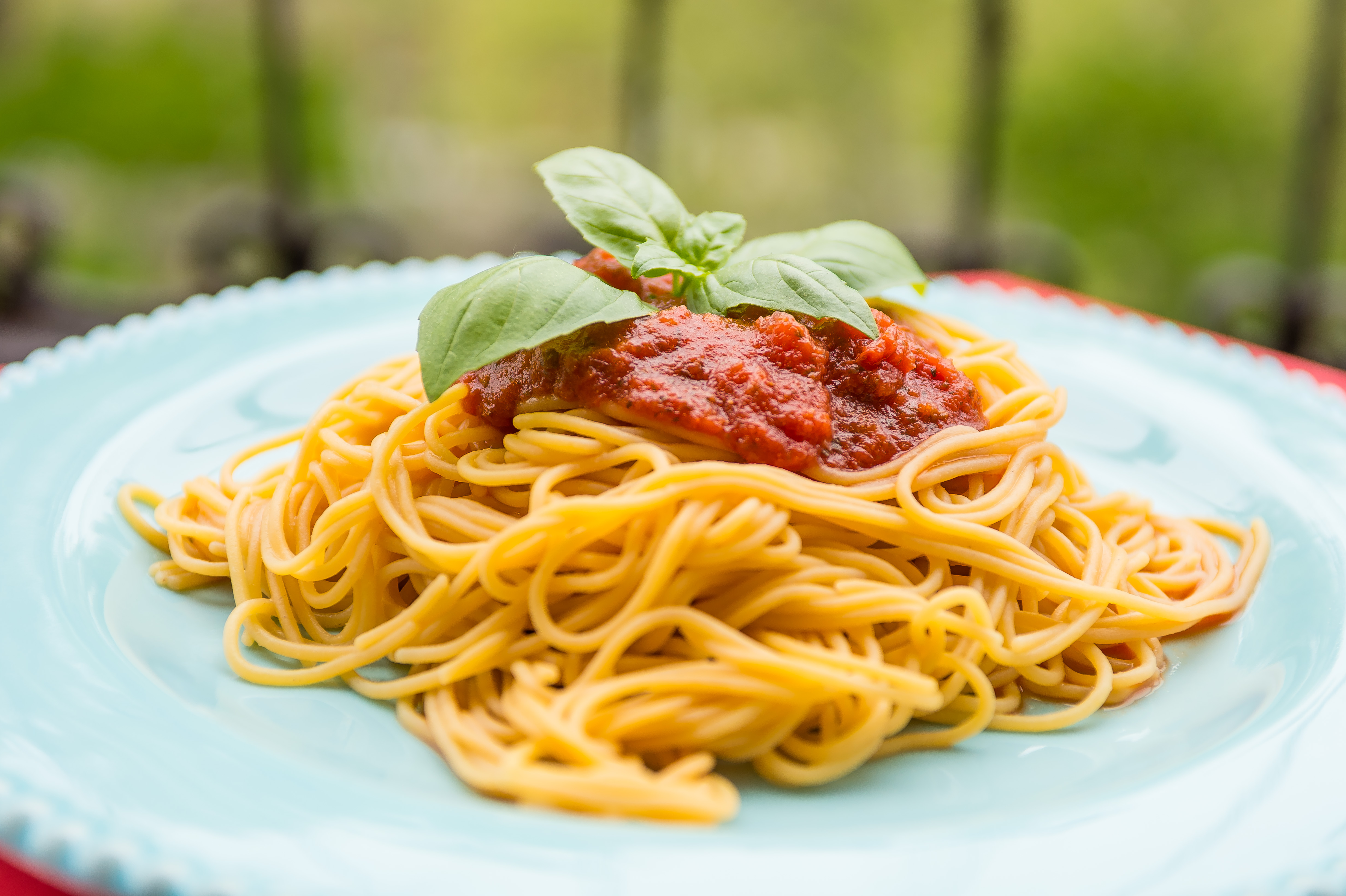 Simple Vegan Chickpea Spaghetti//Explore Cuisine