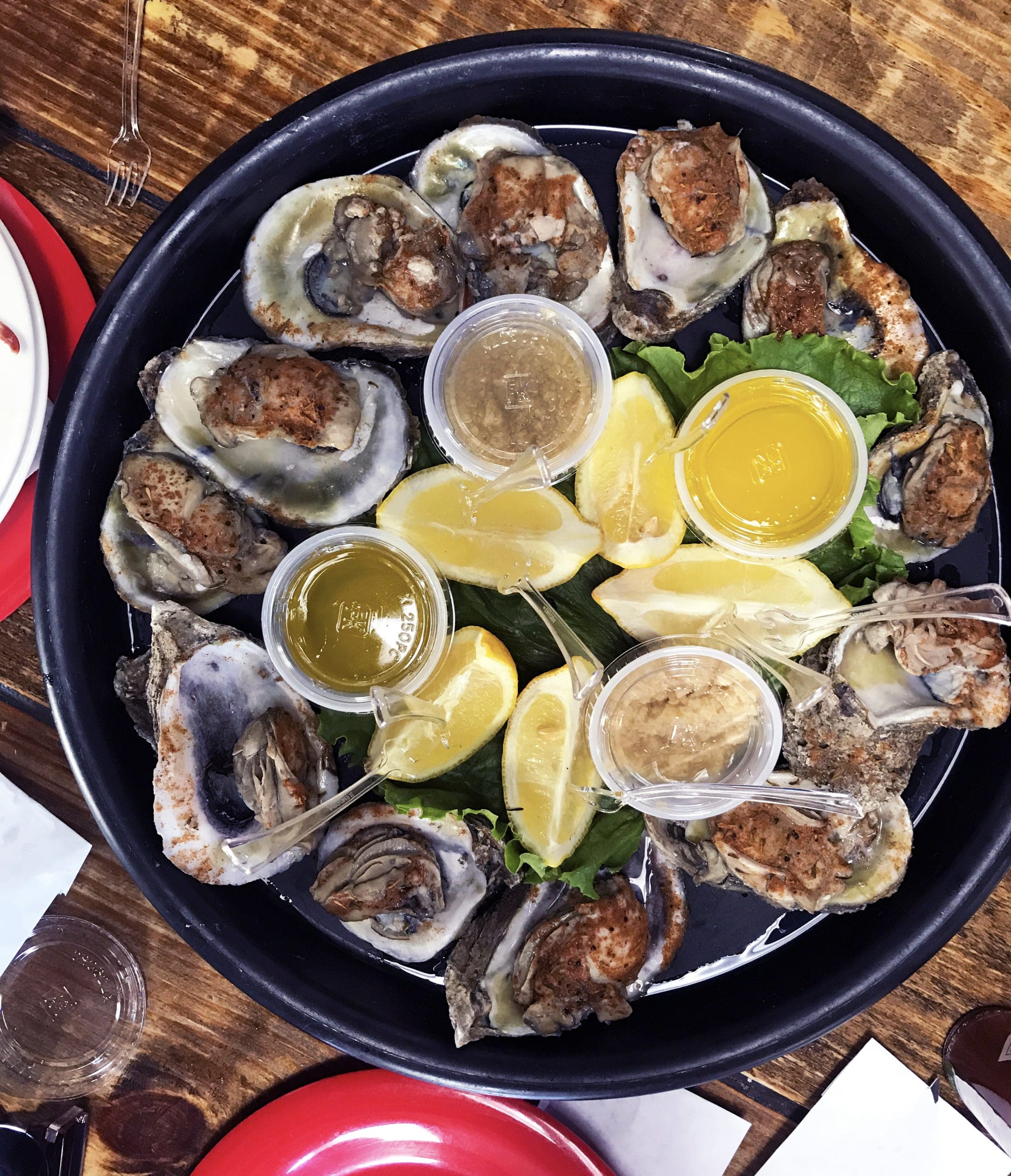Steamed Oyster Platter from Gulf Shores Steamer//Kaitlan Foland