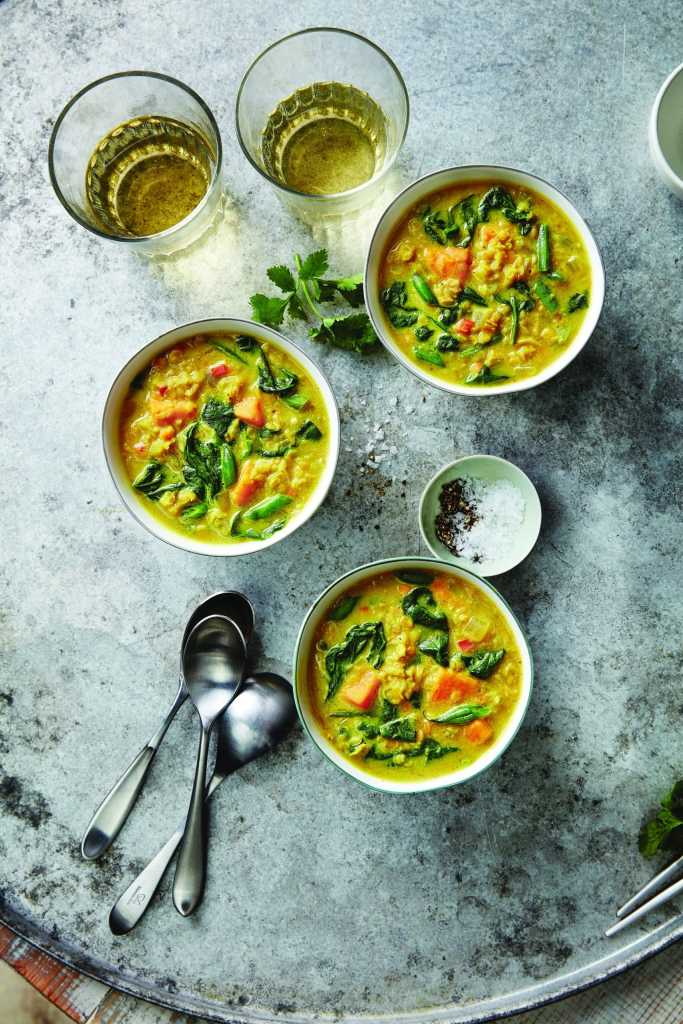 In her cookbook, Stock the Crock, Phyllis Good says this recipe for Indian Lentil Soup is a mild but irresistible introduction to Indian food—plus, it’s a new way to bring more vegetables to your table. Indian Lentil Soup is best served with naan, an Indian flatbread. Tip: Make the soup smoother by using an immersion blender to puree the soup at the end of the cooking time.